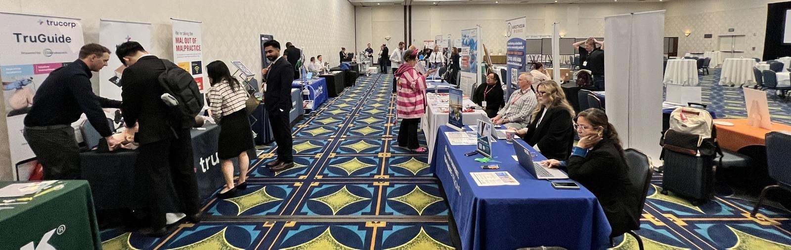 The exhibit hall at the CSA Annual Conference in Anaheim